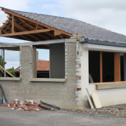 Extension de maison avec chambre d'amis Chatellerault